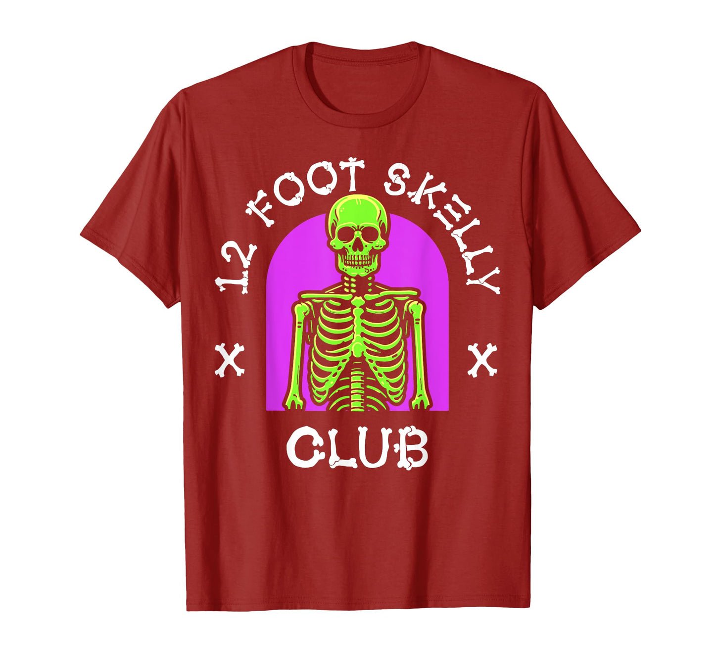 12 Foot Skelly Club - Halloween T-Shirt