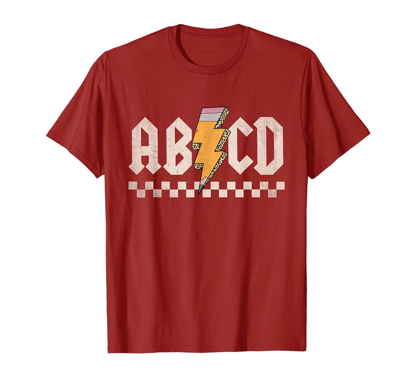 ABCD Back In Class First Day Back To School Teacher Student T-Shirt