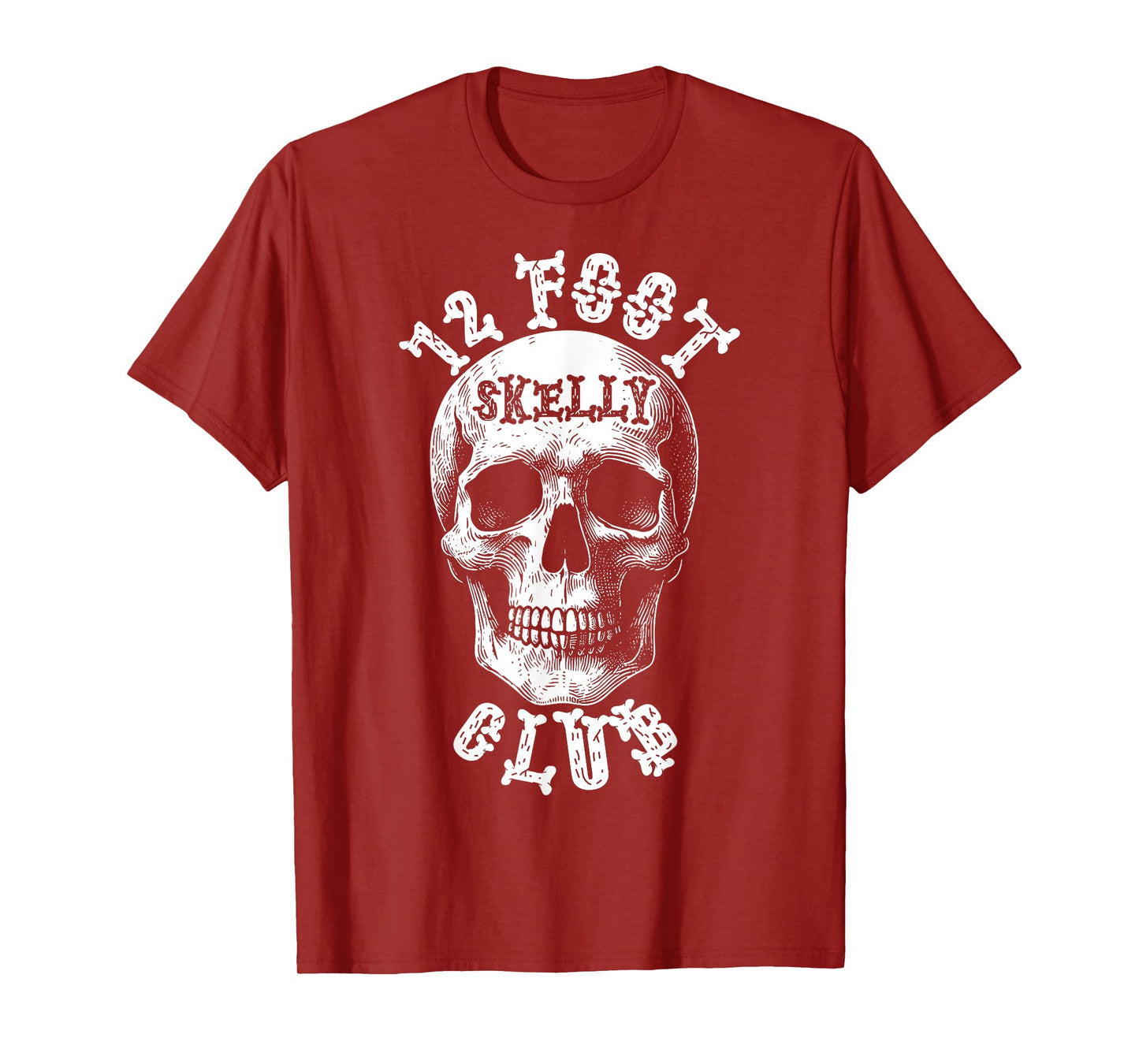 12 Foot Skelly Club - Halloween T-Shirt