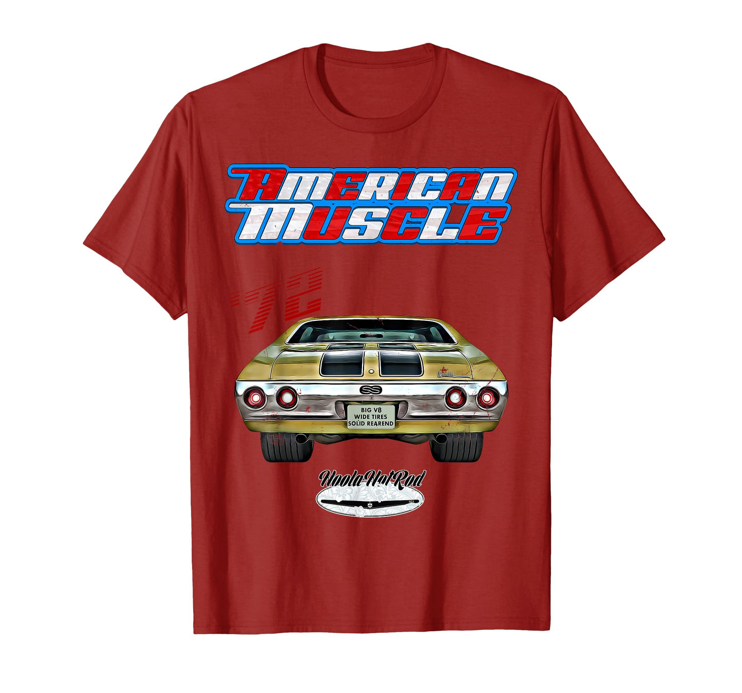 1972 Chevelle,Muscle Car,SS454,SS427,SS396,Hotrod,drag race T-Shirt