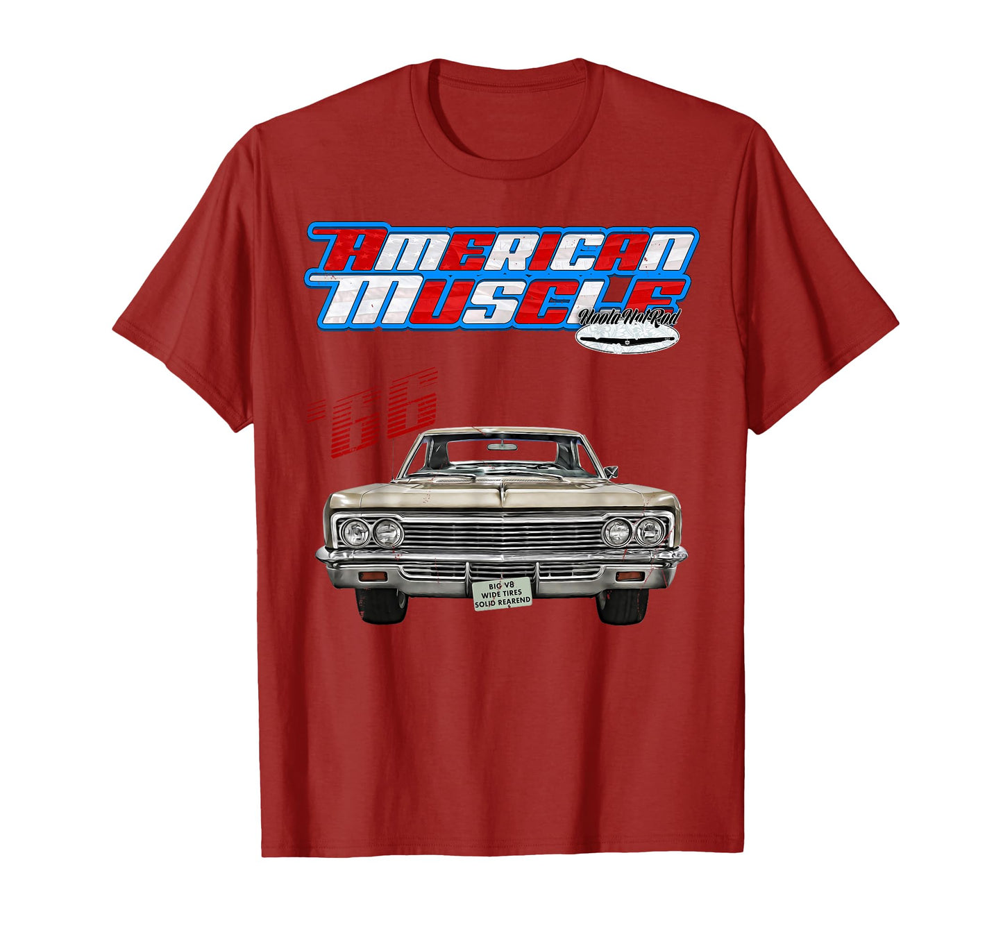 1966,Caprice,Impala,BelAir,Bel Air,DelRay,Del Ray,Muscle Car T-Shirt