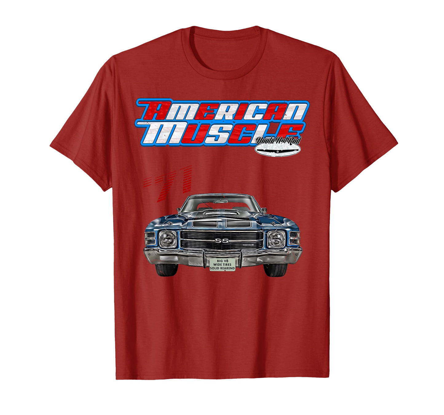 1971 Chevelle,Muscle Car,SS454,SS427,SS396,Hotrod,drag race T-Shirt