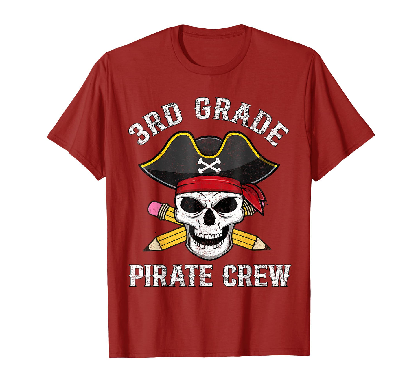 3rd Grade Teachers First Day School Pirate Back to School T-Shirt