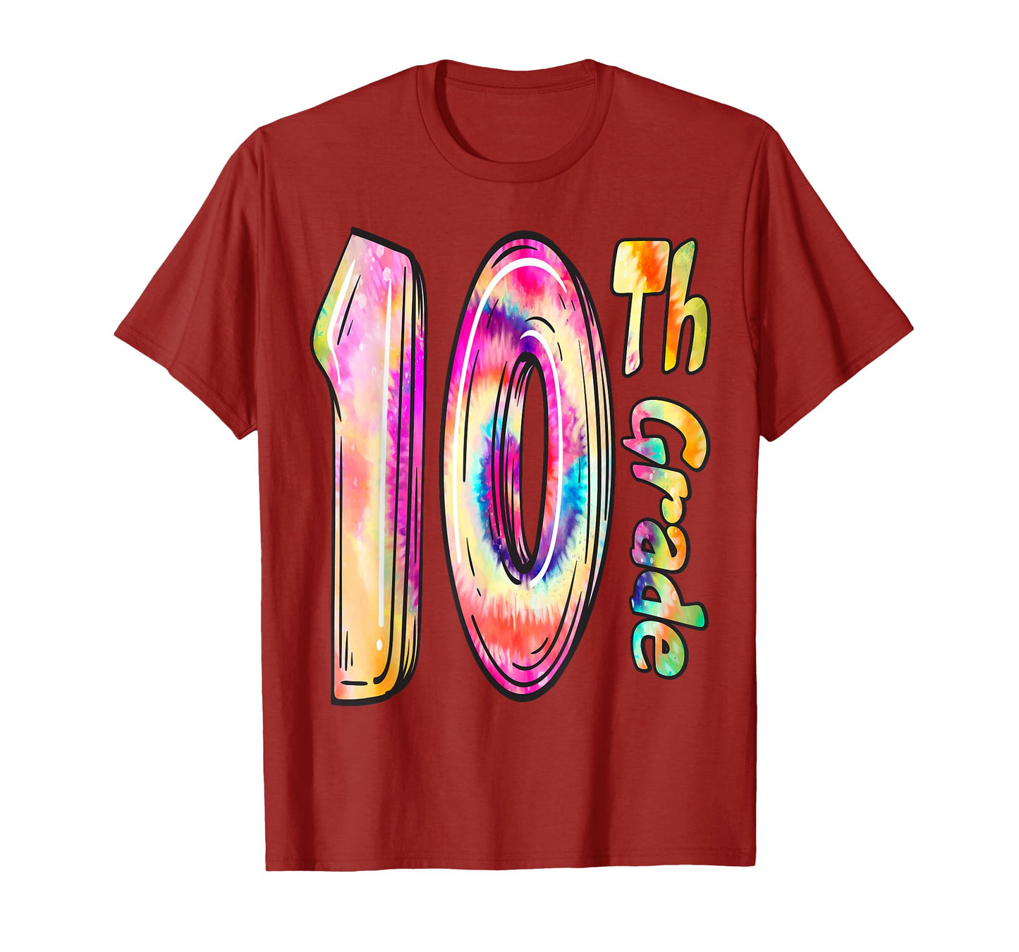 10th Grade Tee Hello Tenth Grade Squad Funny Back To School T-Shirt