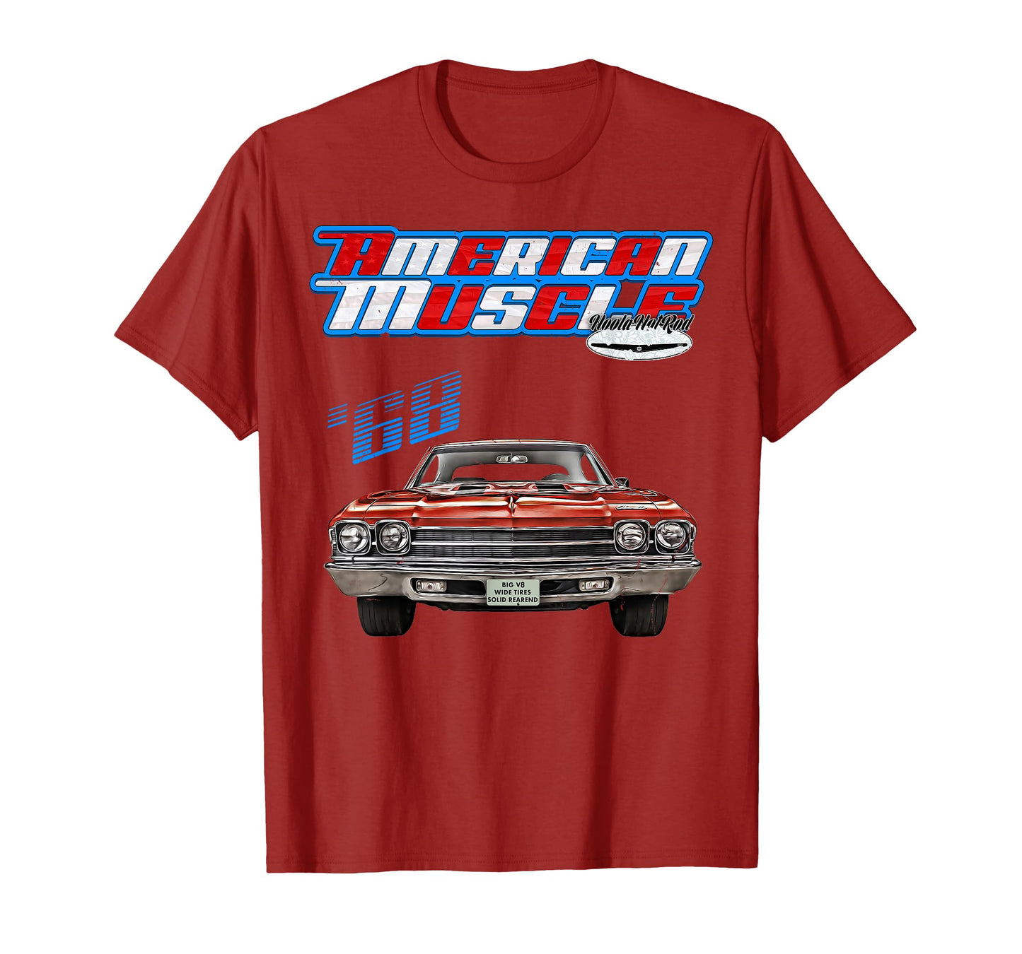 1968 Chevelle,Muscle Car,SS454,SS427,SS396,Hotrod,drag race T-Shirt
