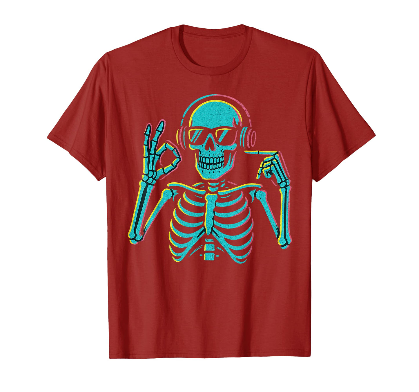 67 Emote Skeleton Six Seven 7endy 6 7endy 67 Meme Funny 6 7 T-Shirt