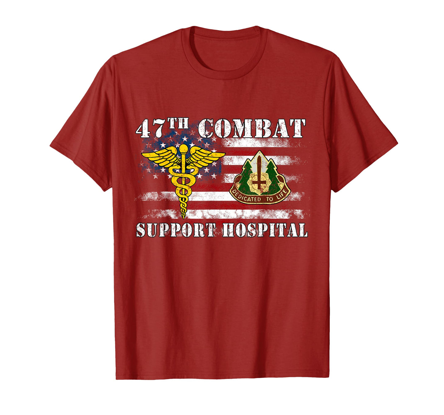 47th Combat Support Hospital Veterans Day Vintage Gifts T-Shirt