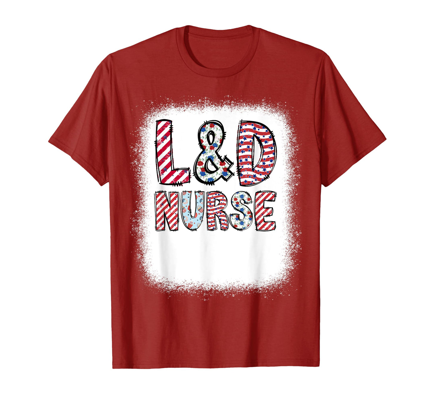 4th of July L&D Labor and Delivery Nurse Independence Day T-Shirt for Women Kids Men