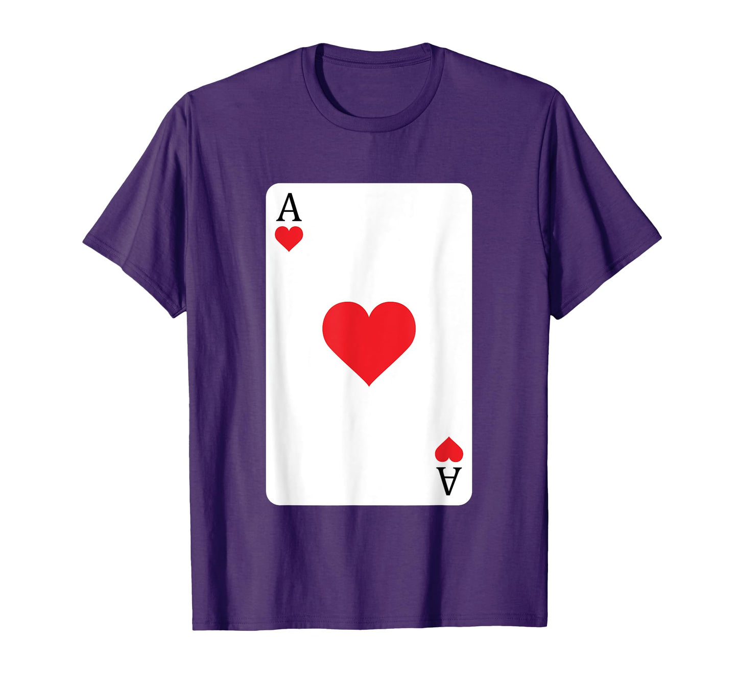 Ace Of Hearts Playing Card, Ace Card T-Shirt