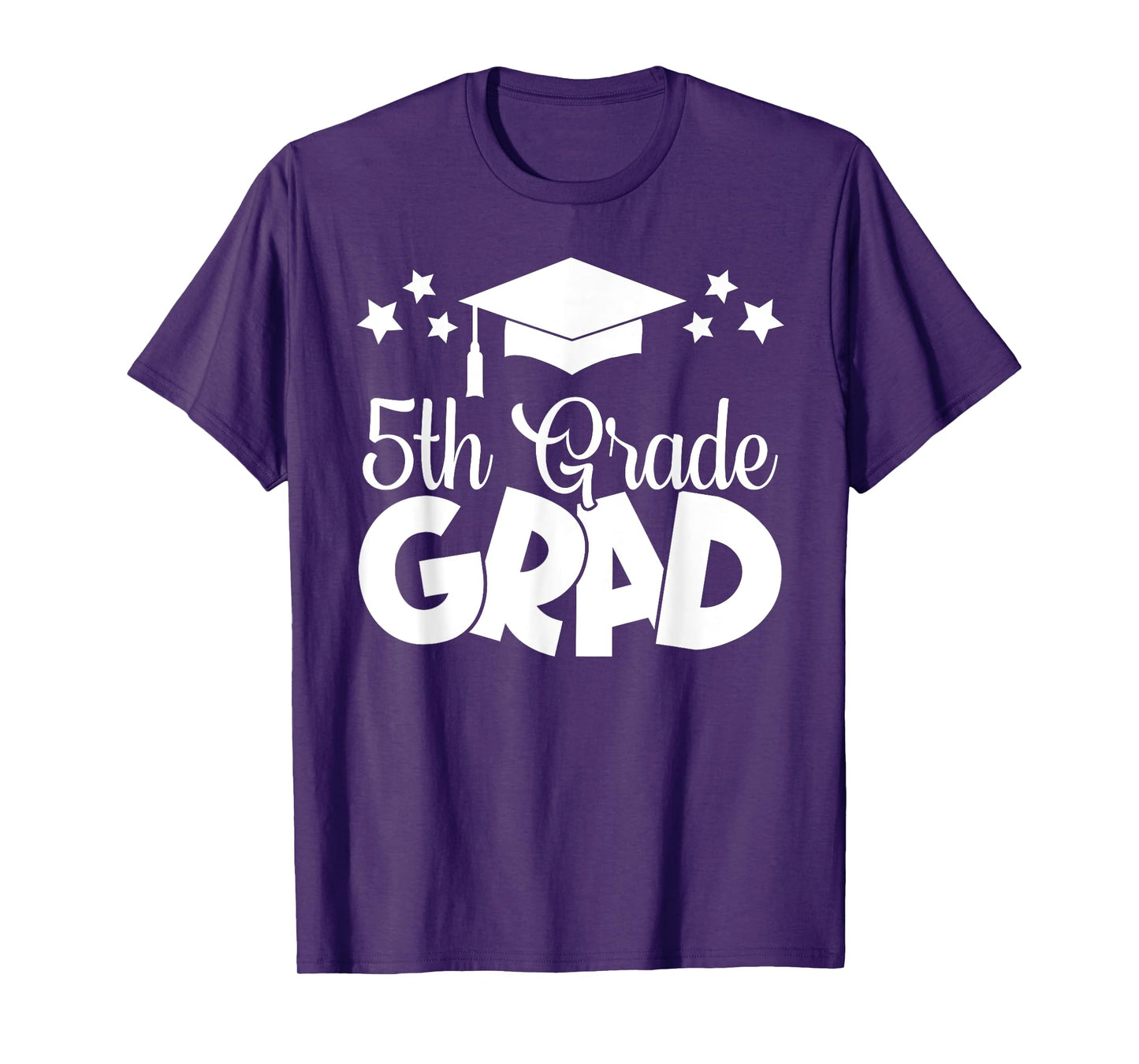 5th Grade Grad 2024 Gifts Boys Girls Graduation Cap, Gown T-Shirt