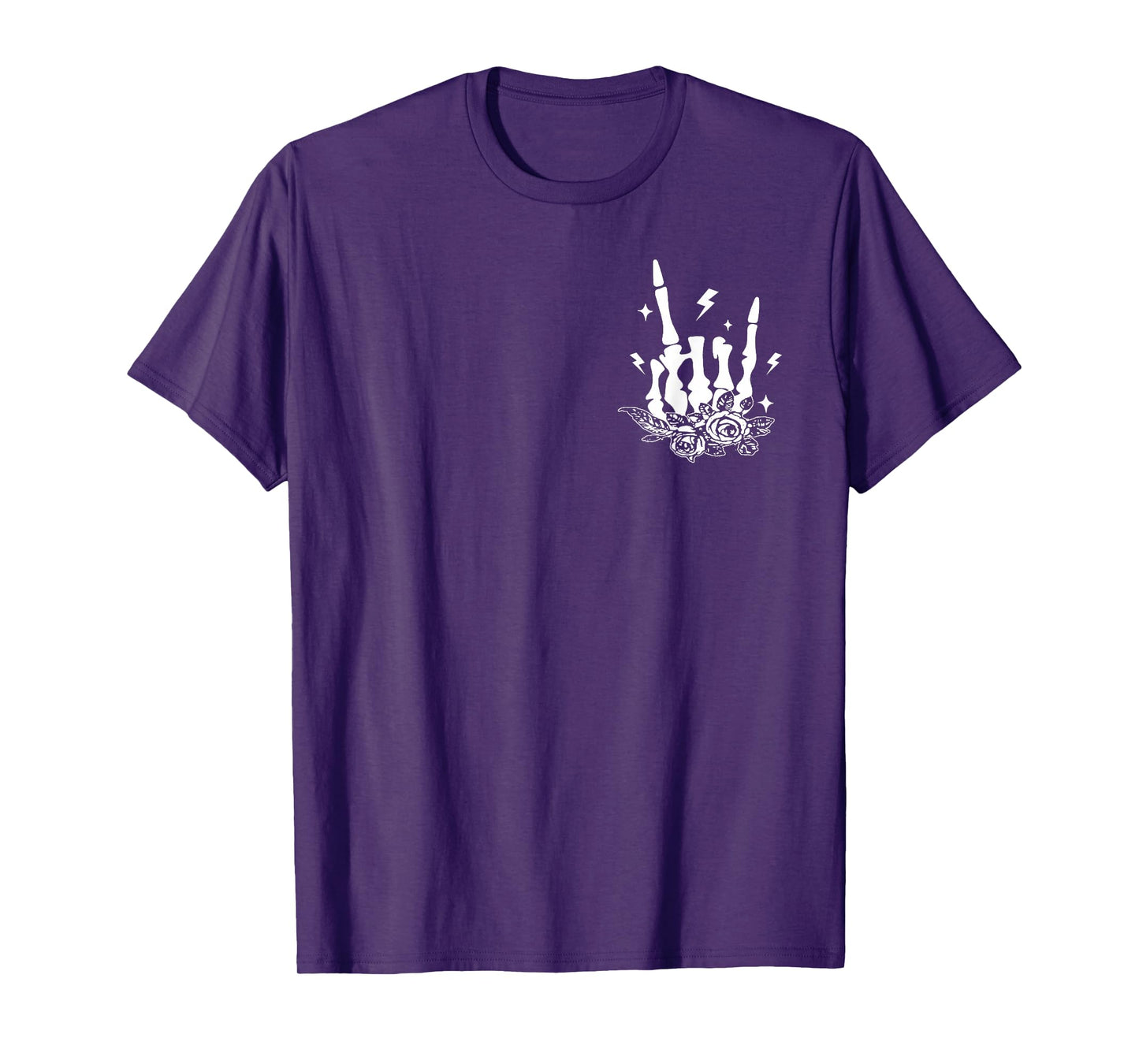 (2 Sided) Skeleton Surviving Purely Out of Spite T-Shirt