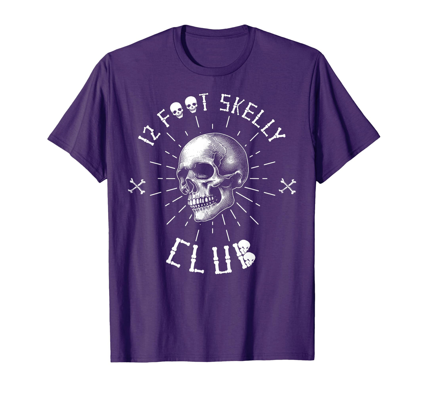 12 Foot Skelly Club - Halloween T-Shirt