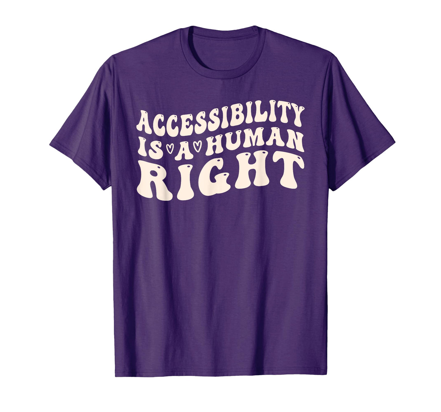 Accessibility and Disability Awareness is a Human Right T-Shirt