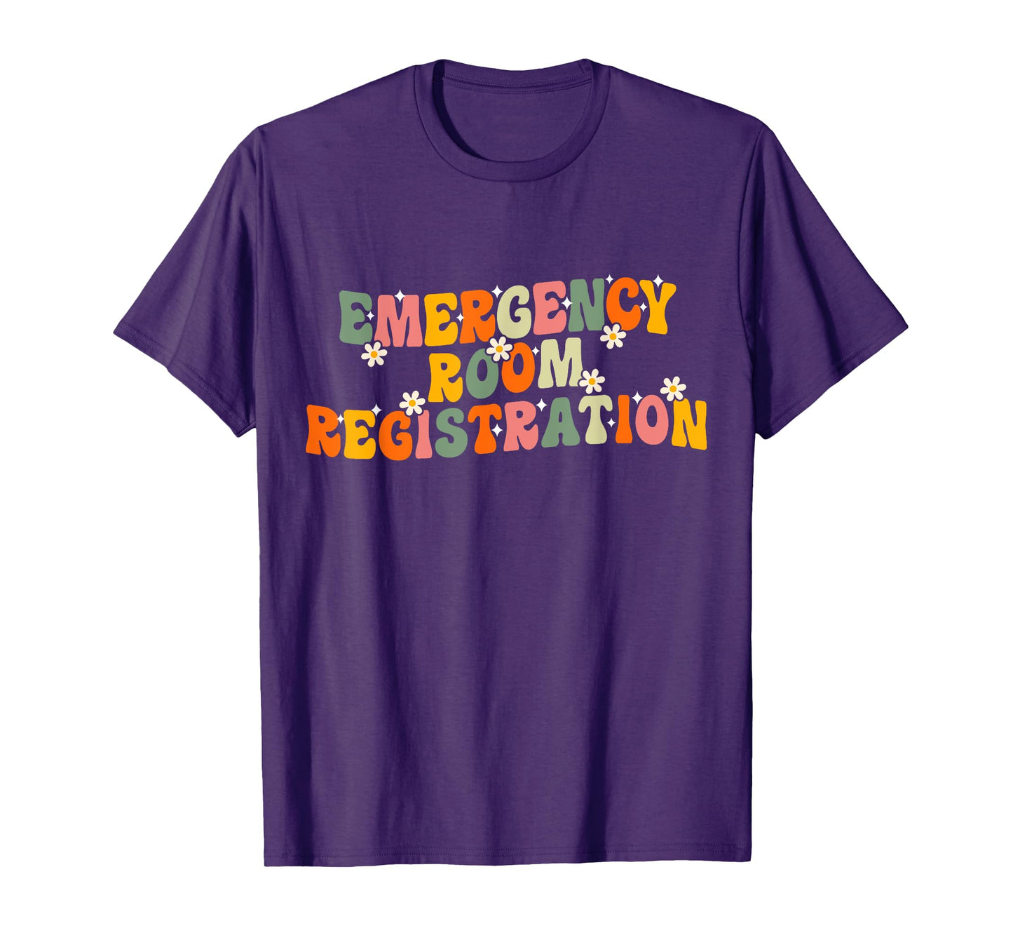 Emergency Room Registration Patient ER Registrar Nursing T-Shirt