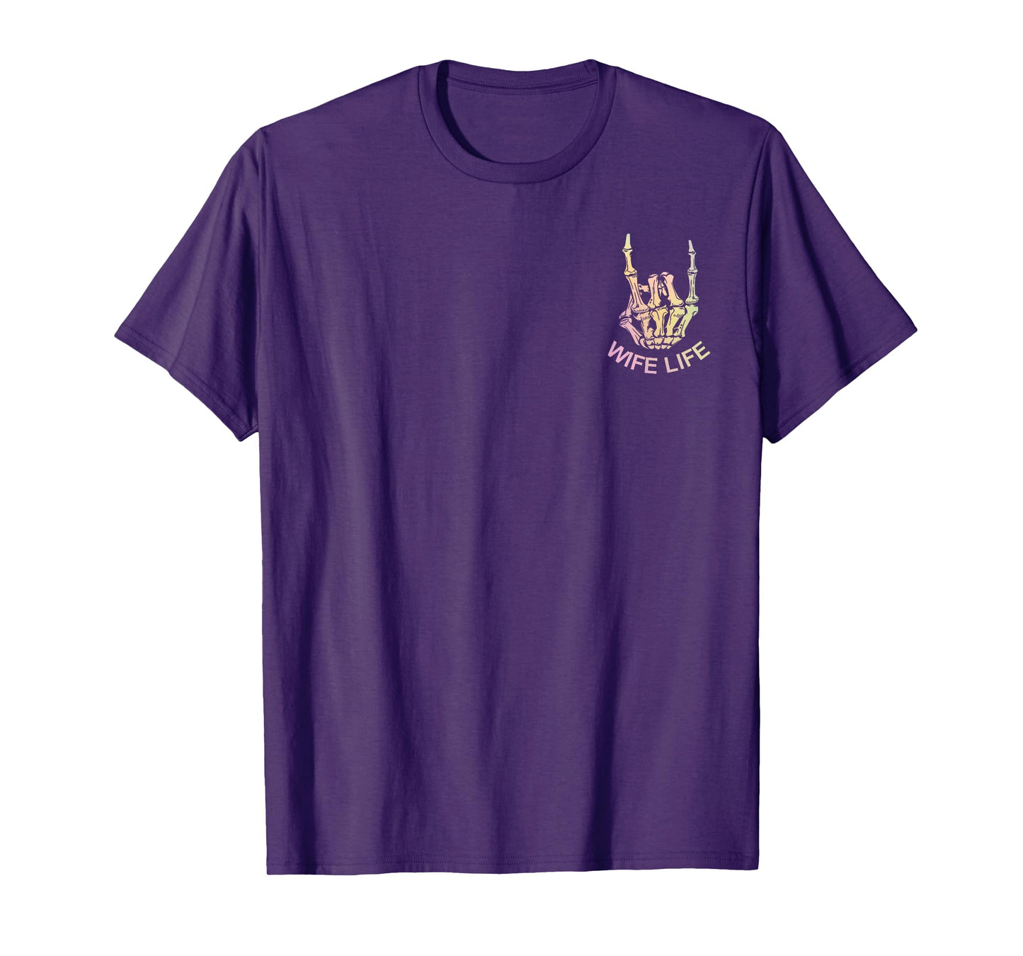 (2 Sided) Skeleton That's Sounds Like My Husbands Problem T-Shirt