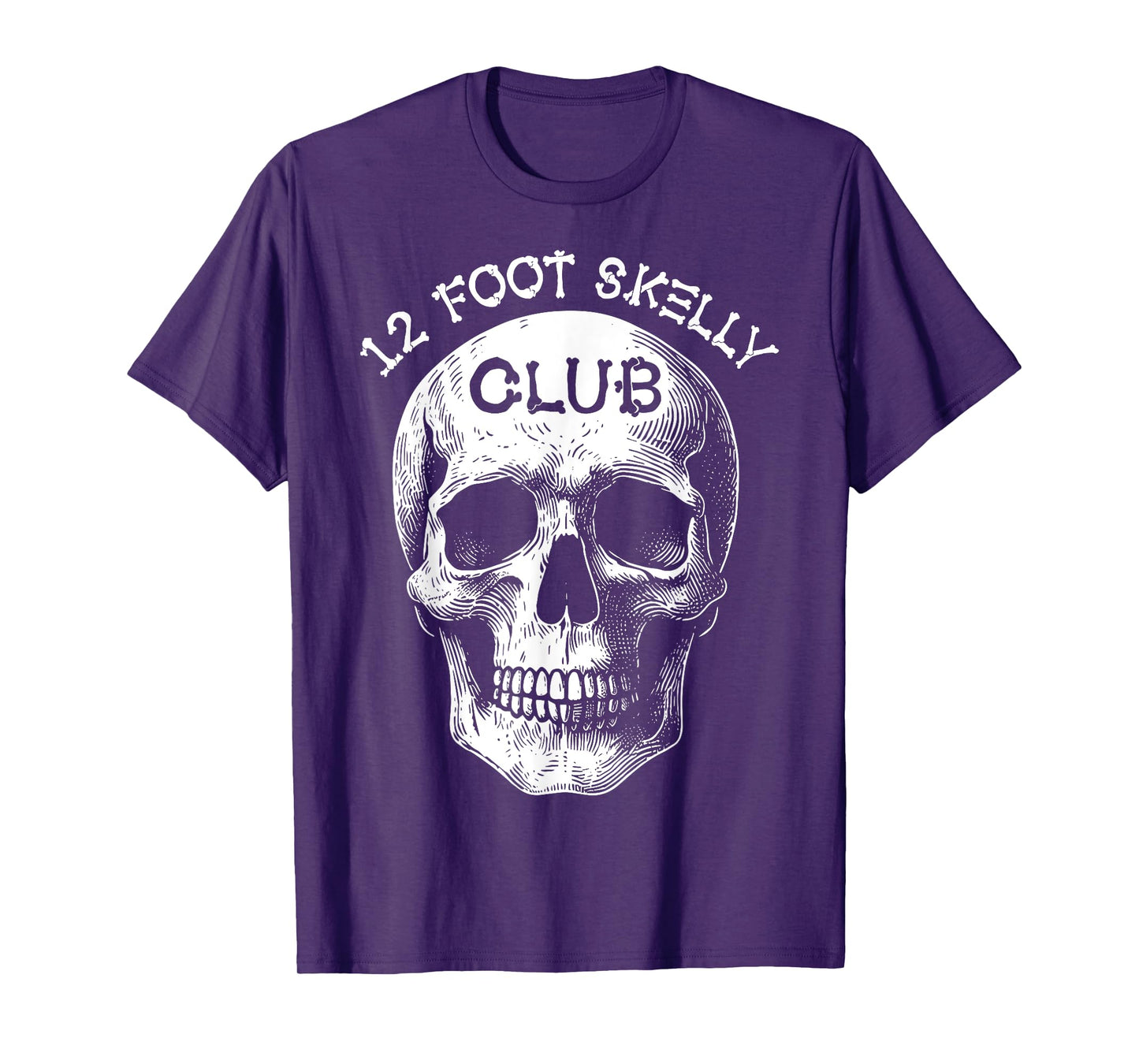 12 Foot Skelly Club - Halloween T-Shirt