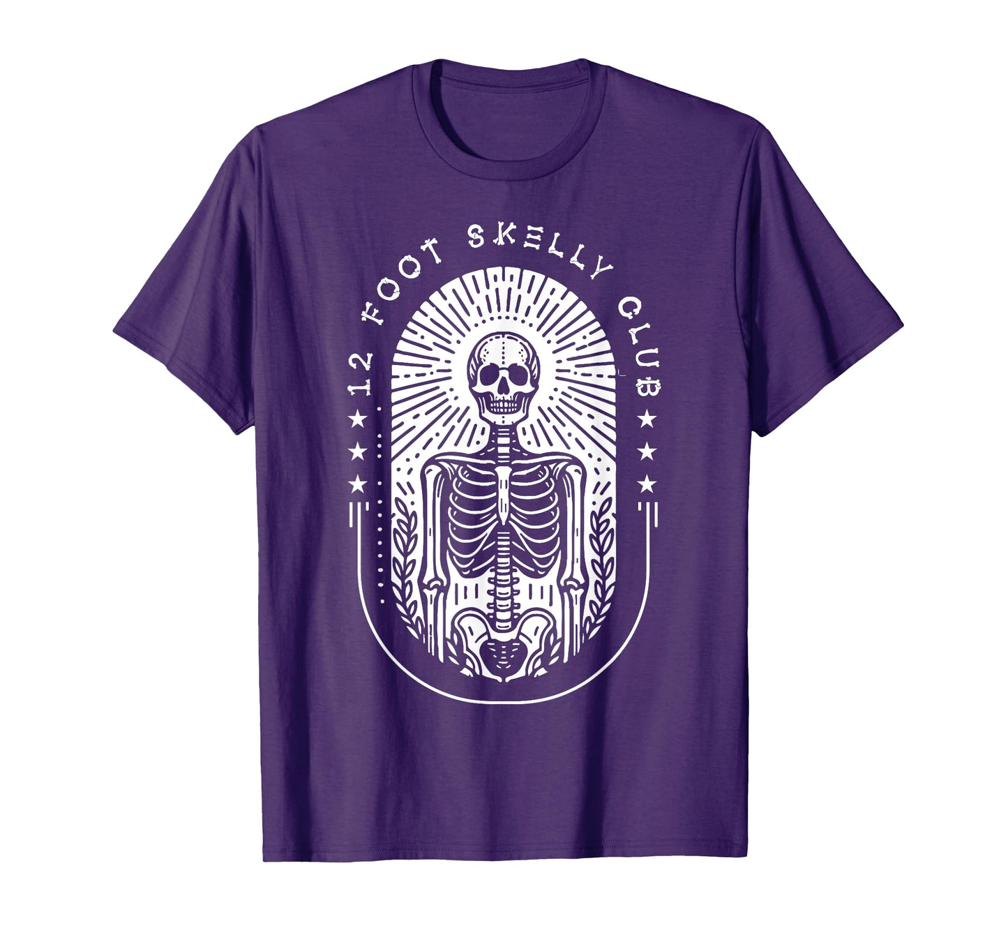 12 Foot Skelly Club - Halloween T-Shirt
