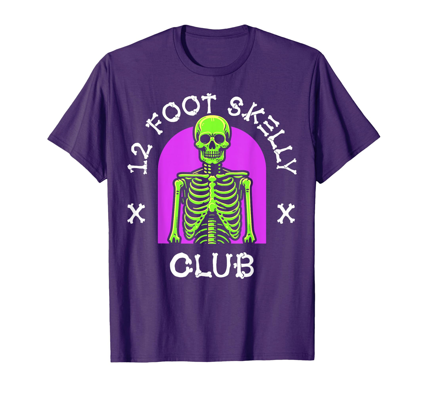 12 Foot Skelly Club - Halloween T-Shirt