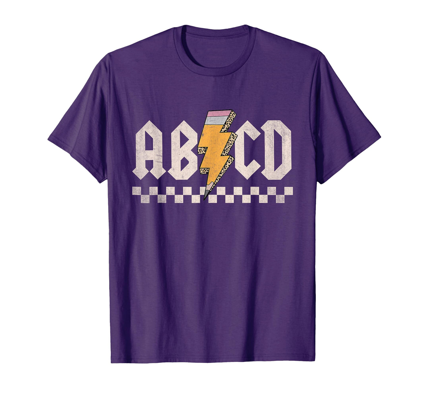 ABCD Back In Class First Day Back To School Teacher Student T-Shirt