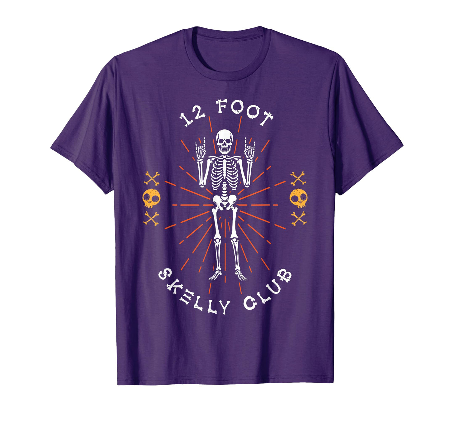 12 Foot Skelly Club - Halloween T-Shirt