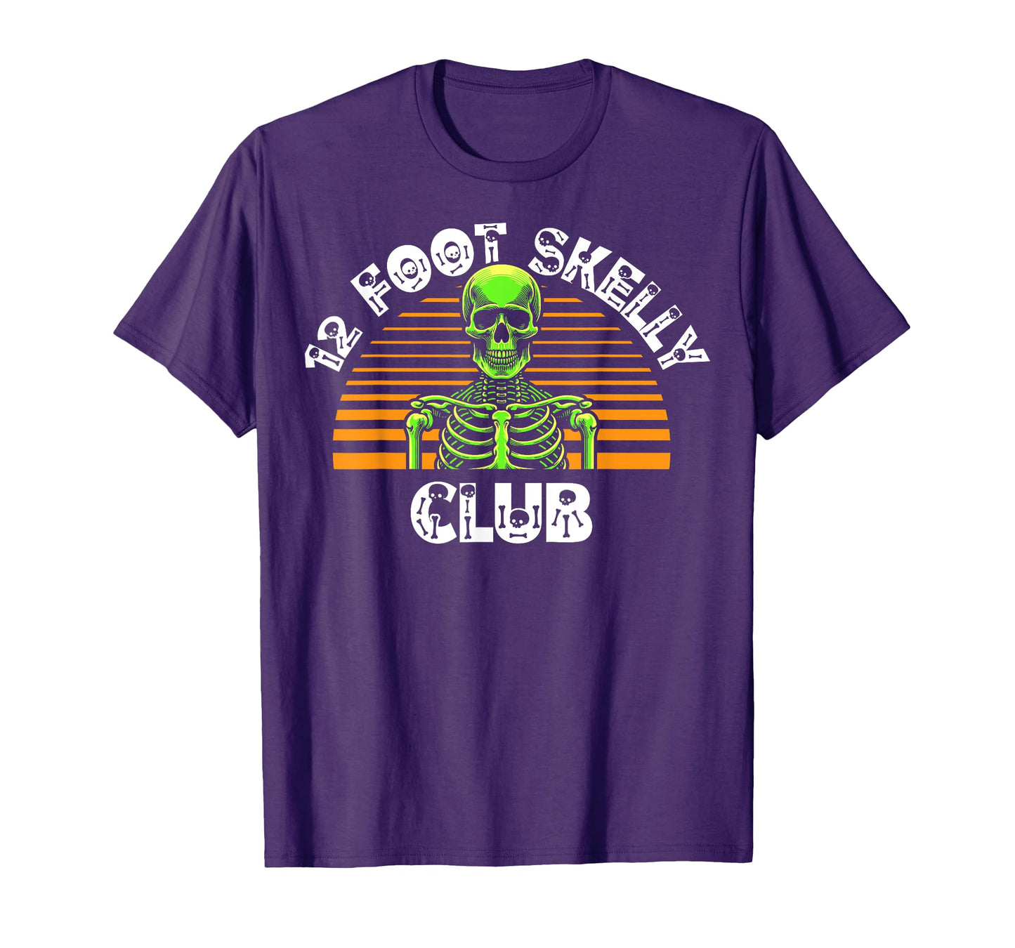 12 Foot Skelly Club - Halloween T-Shirt