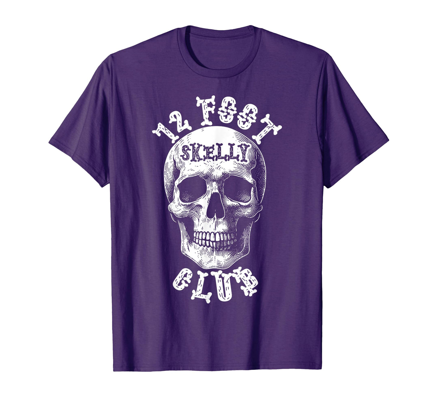 12 Foot Skelly Club - Halloween T-Shirt