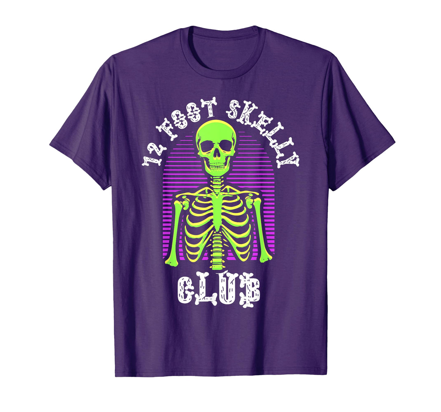 12 Foot Skelly Club - Halloween T-Shirt