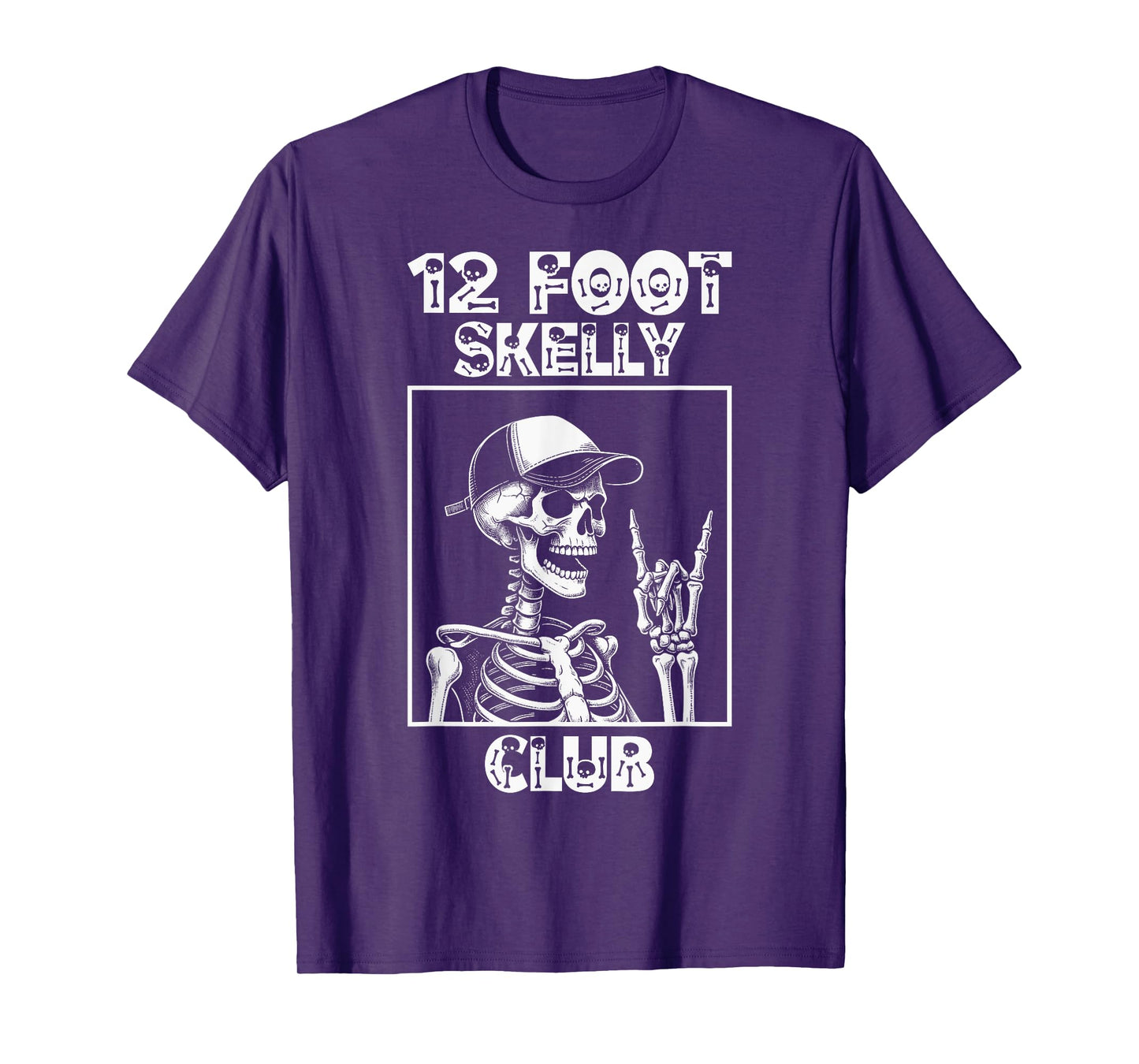 12 Foot Skelly Club - Halloween T-Shirt