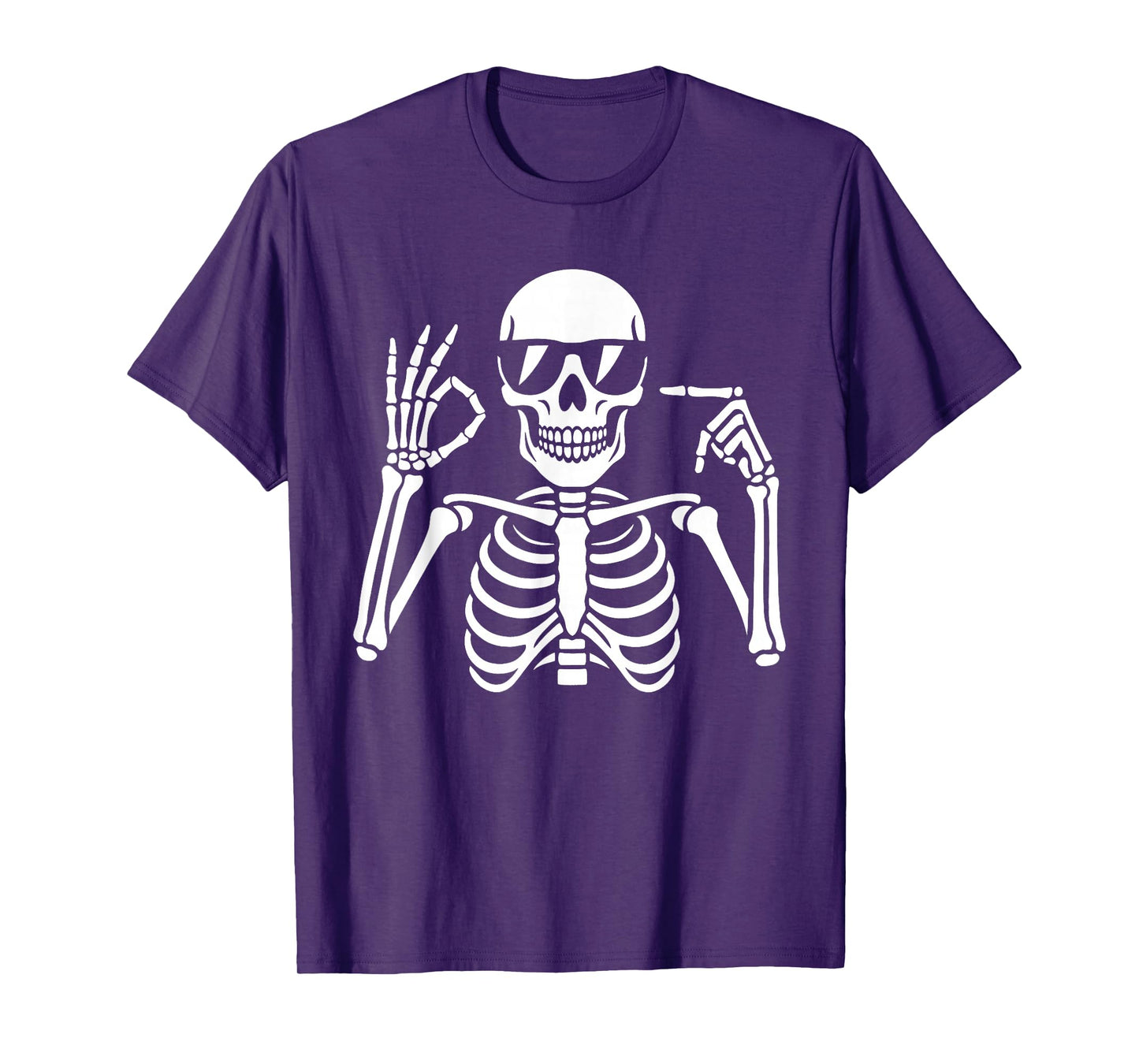 67 Skeleton Funny Six Seven Gen Alpha Halloween Meme T-Shirt