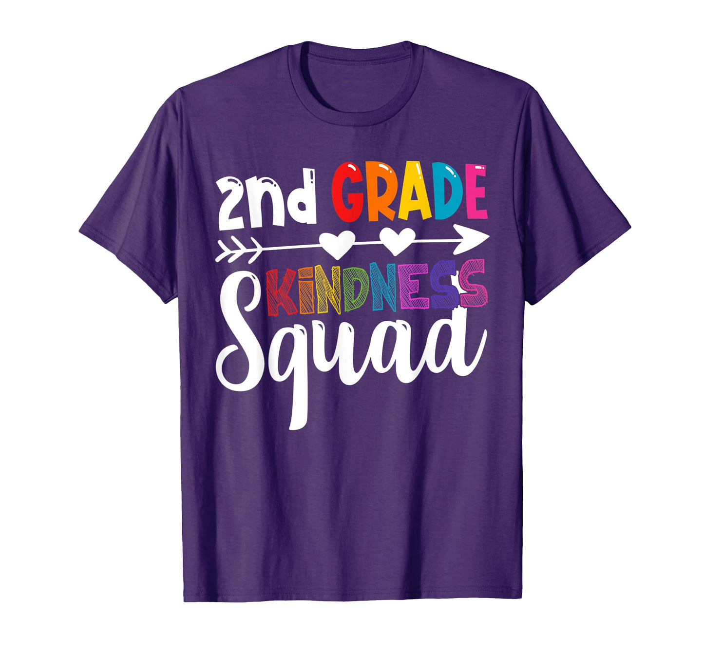 2nd Grade Kindness Squad Second Grade Teacher Anti-Bullying T-Shirt