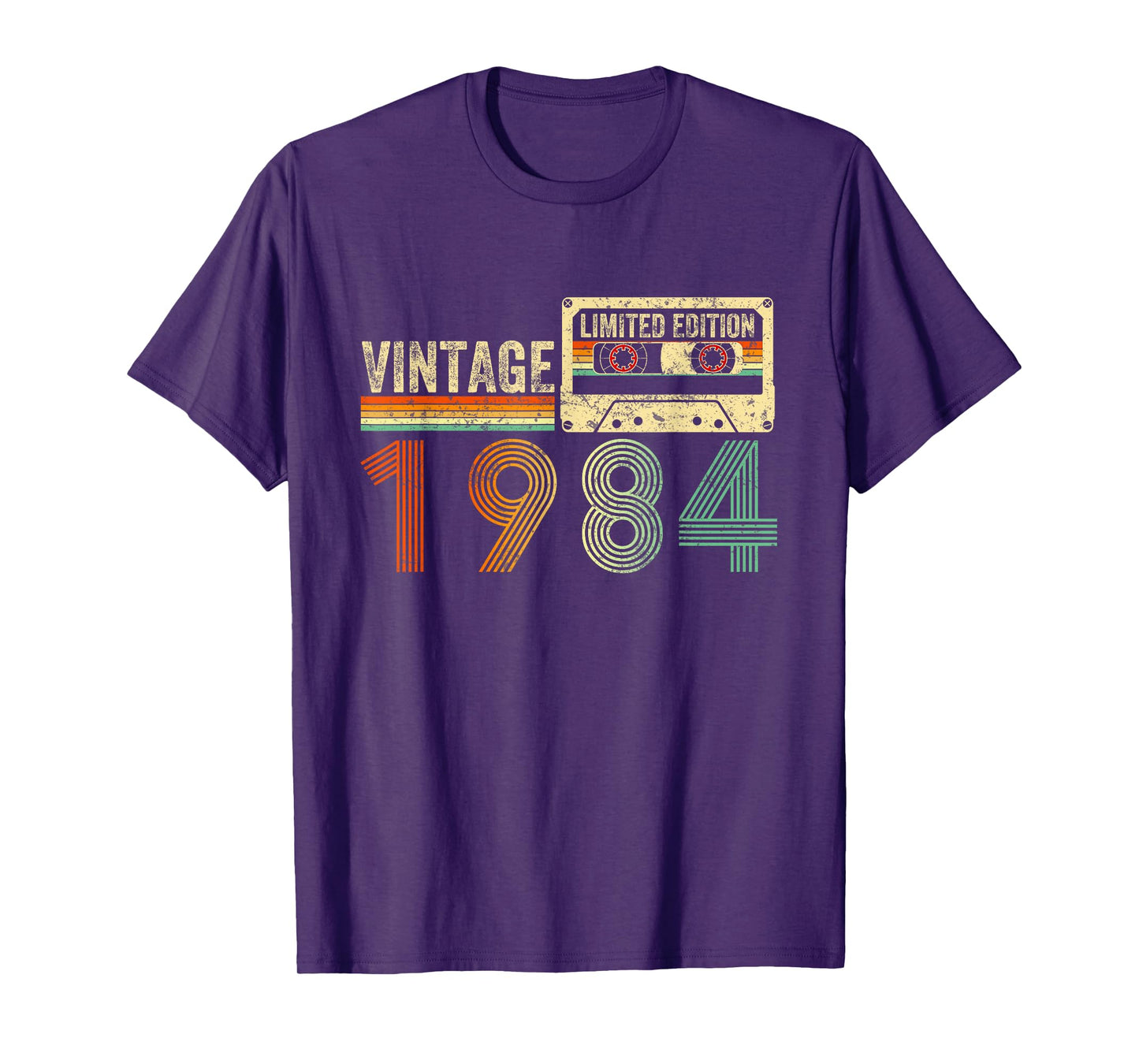40 Year Old Gifts Vintage 1984 40th Birthday Cassette Tape T-Shirt