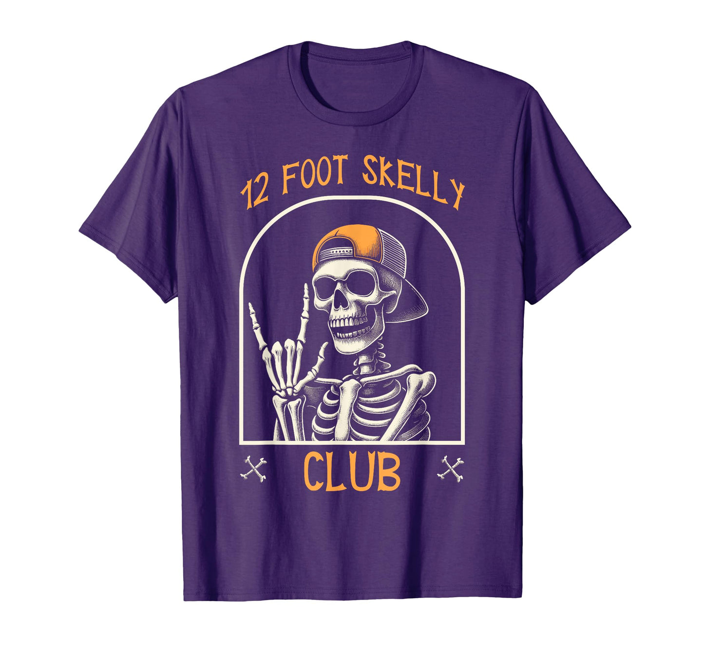 12 Foot Skelly Club - Halloween T-Shirt