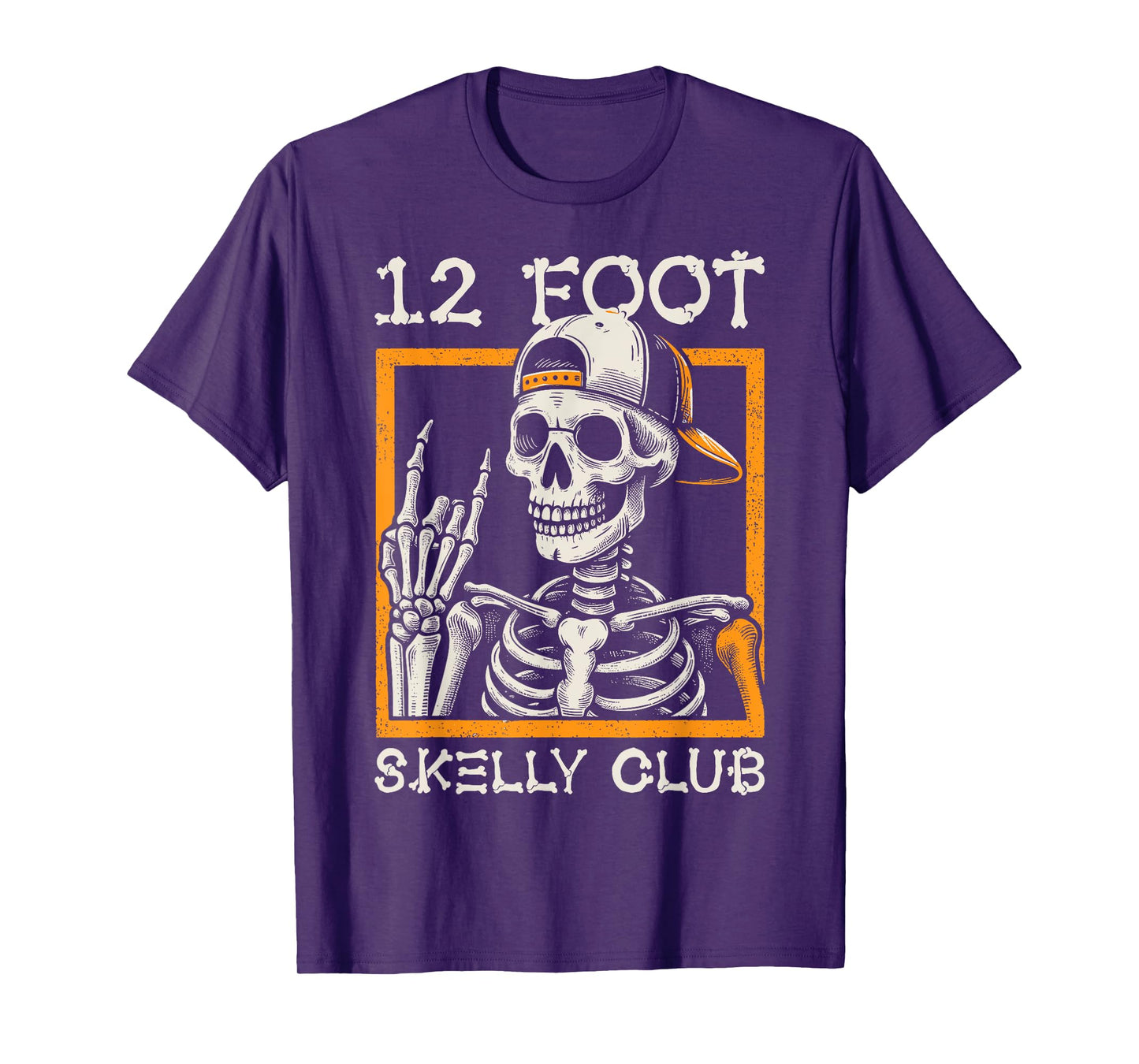 12 Foot Skelly Club - Halloween T-Shirt