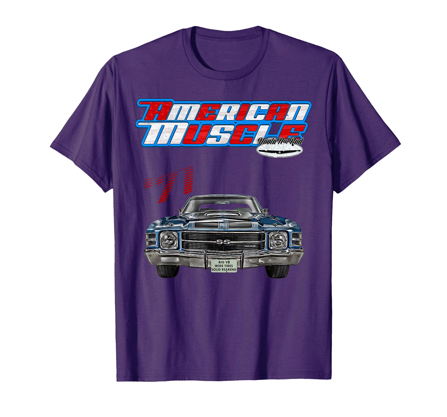 1971 Chevelle,Muscle Car,SS454,SS427,SS396,Hotrod,drag race T-Shirt