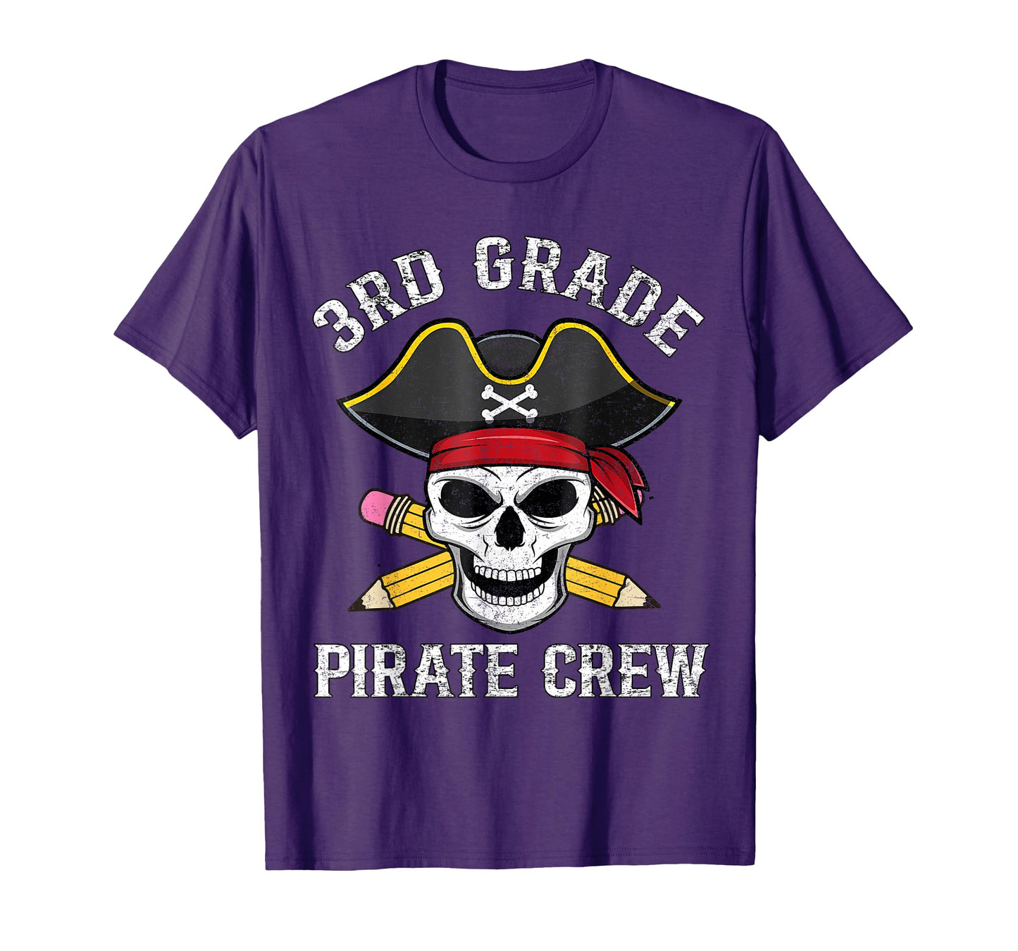 3rd Grade Teachers First Day School Pirate Back to School T-Shirt