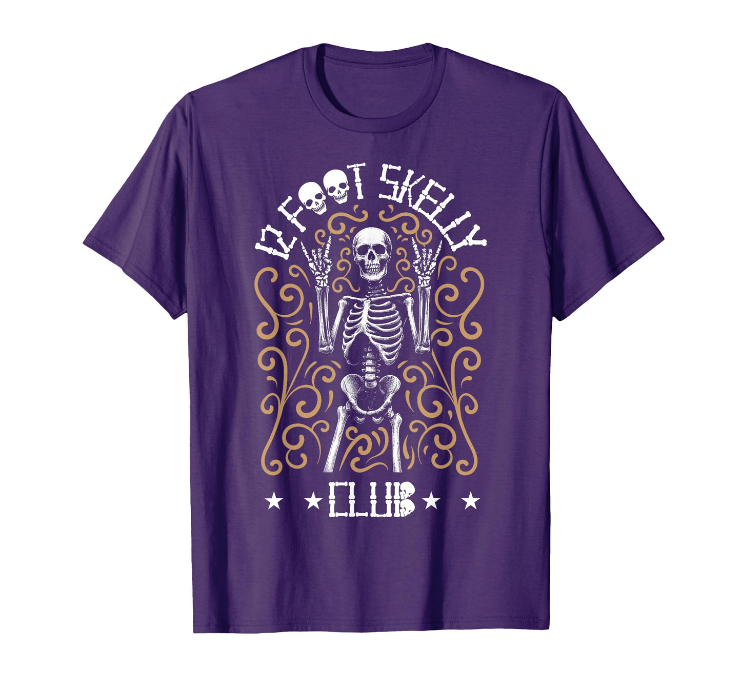 12 Foot Skelly Club - Halloween T-Shirt