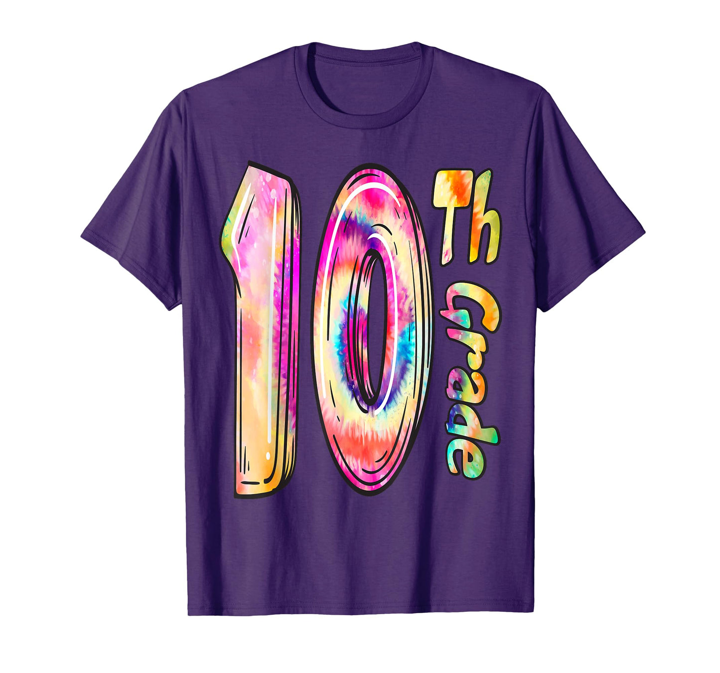10th Grade Tee Hello Tenth Grade Squad Funny Back To School T-Shirt