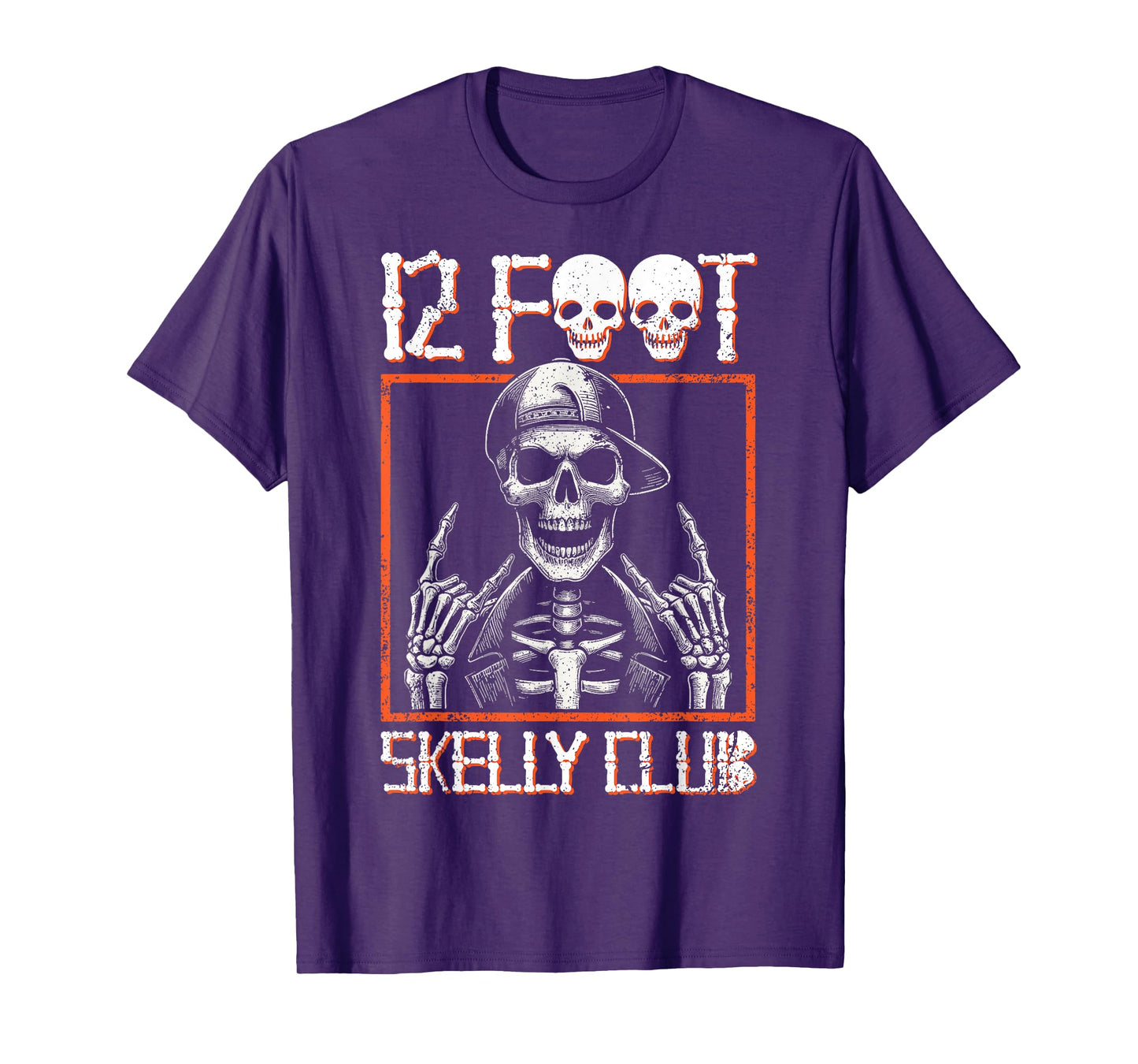 12 Foot Skelly Club - Halloween T-Shirt