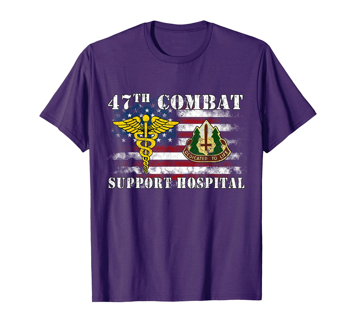 47th Combat Support Hospital Veterans Day Vintage Gifts T-Shirt