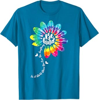 UNITY DAY Orange Anti Bullying Be Kind Kindness Tie Dye T-Shirt