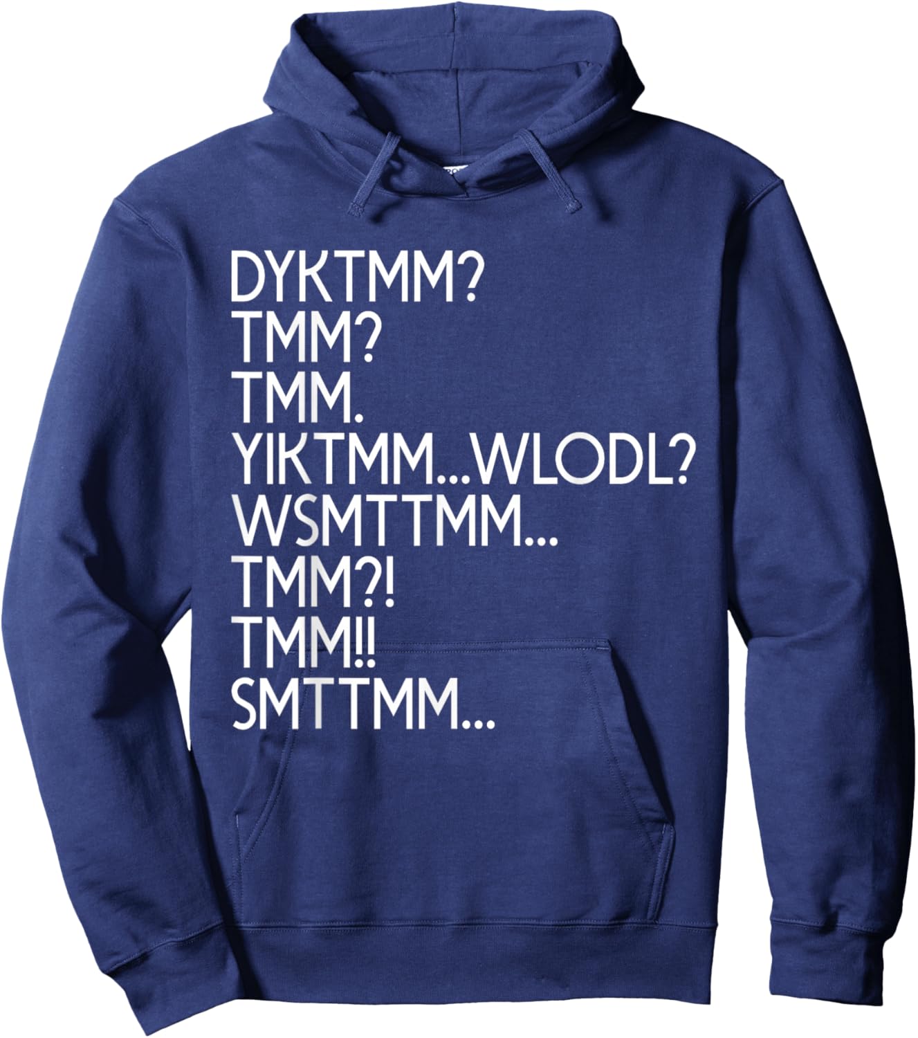 Do You Know The Muffin Man Shirt, DYKTMM T-Shirt - Hoodie | Navy