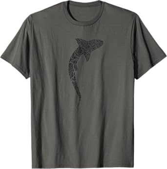 Whale Shark Distressed Print - Vintage Whale Shark T-Shirt