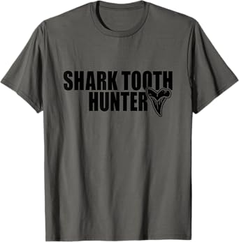 Shark Teeth Hunter Shark Teeth Collector Paleontology T-Shirt