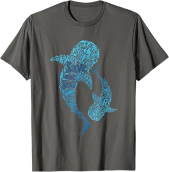 Save the Seas White Shark Environmental Awareness Gift T-Shirt
