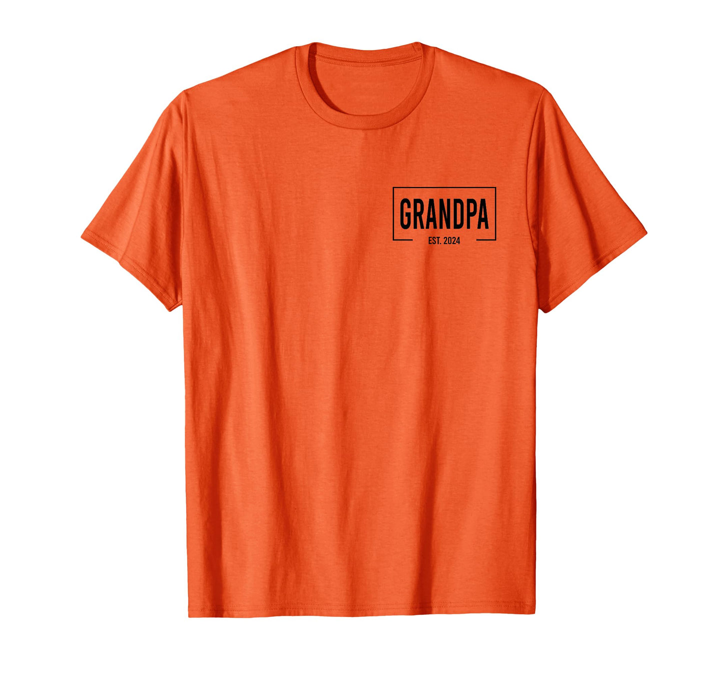 Grandpa Est. 2024 Logo Paps Loading New Grandpa T-Shirt