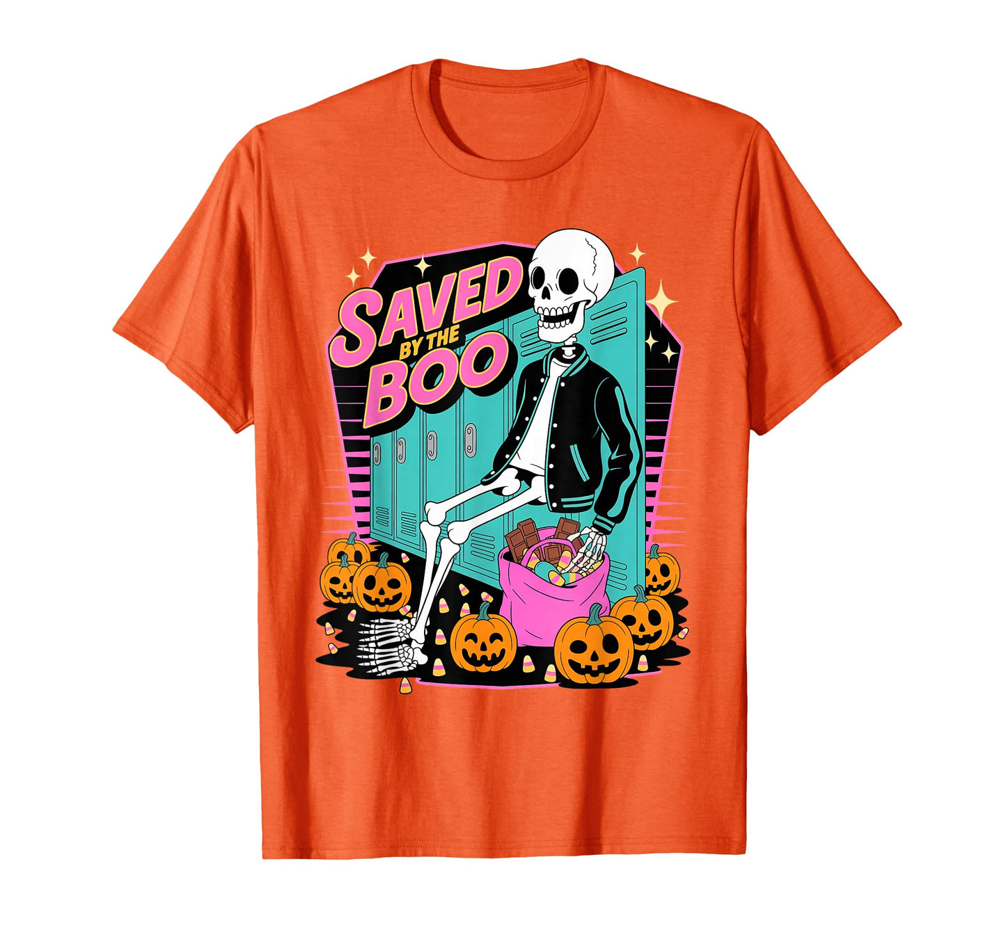 80s 90s Funny Saved by The Boo Halloween T-Shirt