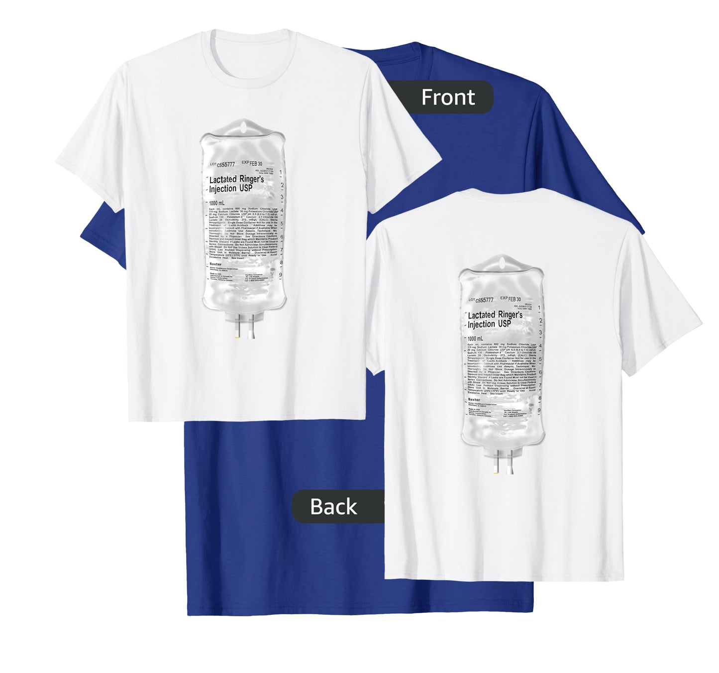 Lactated Ringers IV Fluids T-Shirt