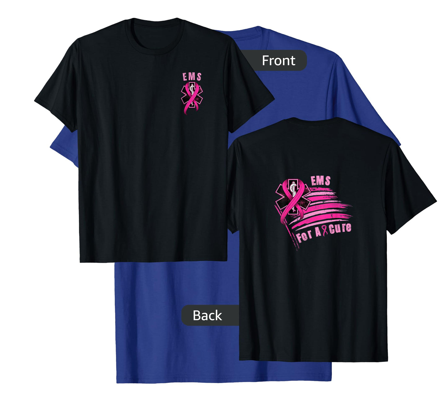 EMS for a cure, breast cancer awareness T-Shirt