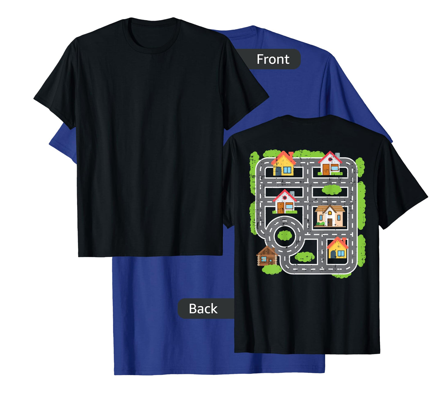 Play Cars On Daddys Back Fathers Day Gift Dad Massage T-Shirt