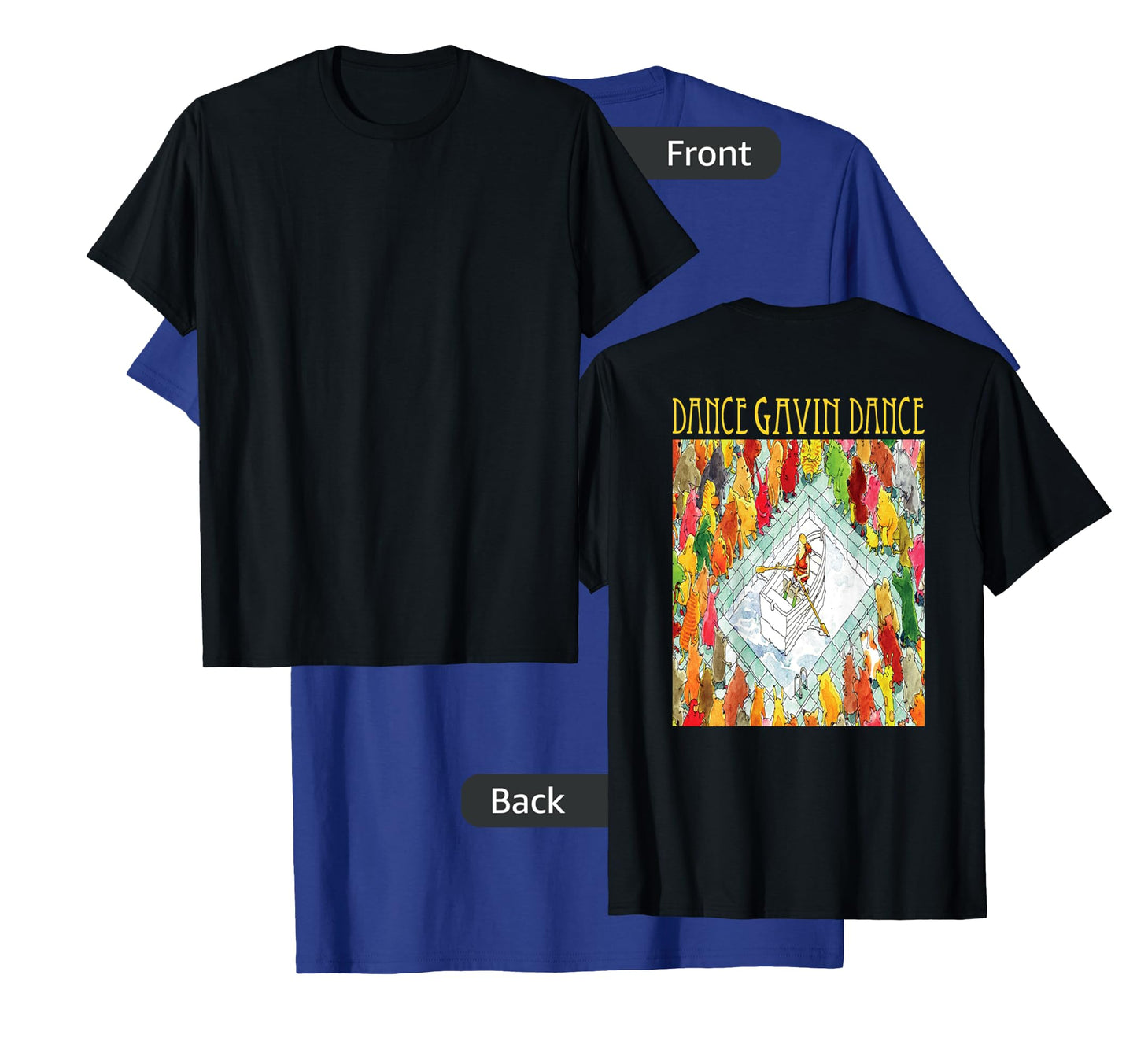 Dance Gavin Dance merch - Dance Gavin Dance - DESIGN ON BACK T-Shirt